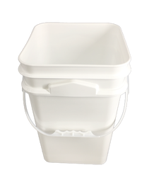 4.25 US Gal / 16.1 L<br/>Square Container